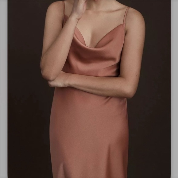 Sachin & Babi Cali Satin Midi Dress Sedona size 6 - Picture 4 of 11